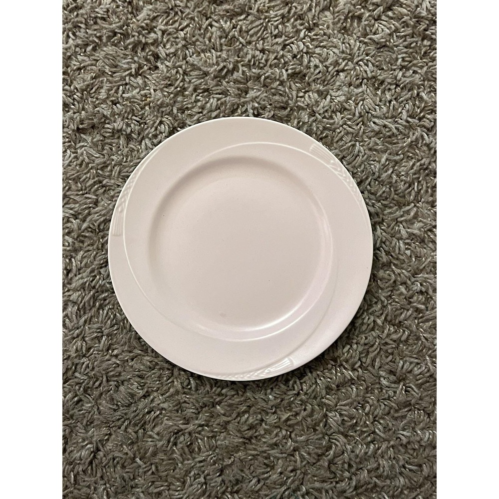 HOMER LAUGHLIN Serenade Pastel Pink Salad Plate 7.25" Mid-Century Vintage VGC!
